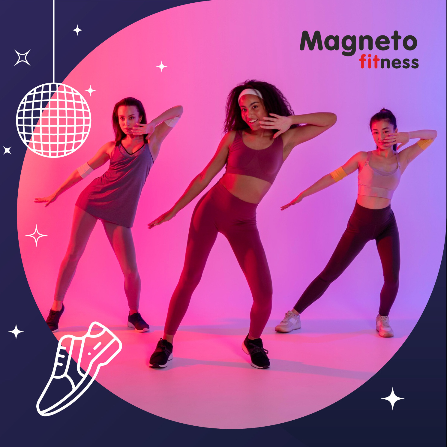 8 марта с 14:00 танцы до упада! - Magneto Fitness Марьино